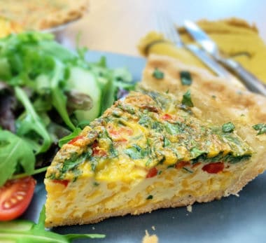 vevan spinach quiche