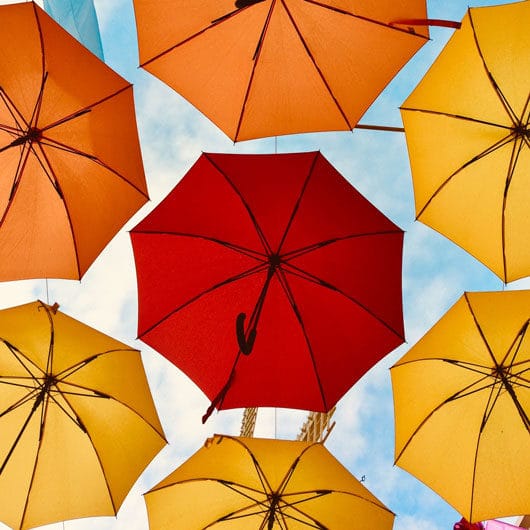 colourfull umbrella