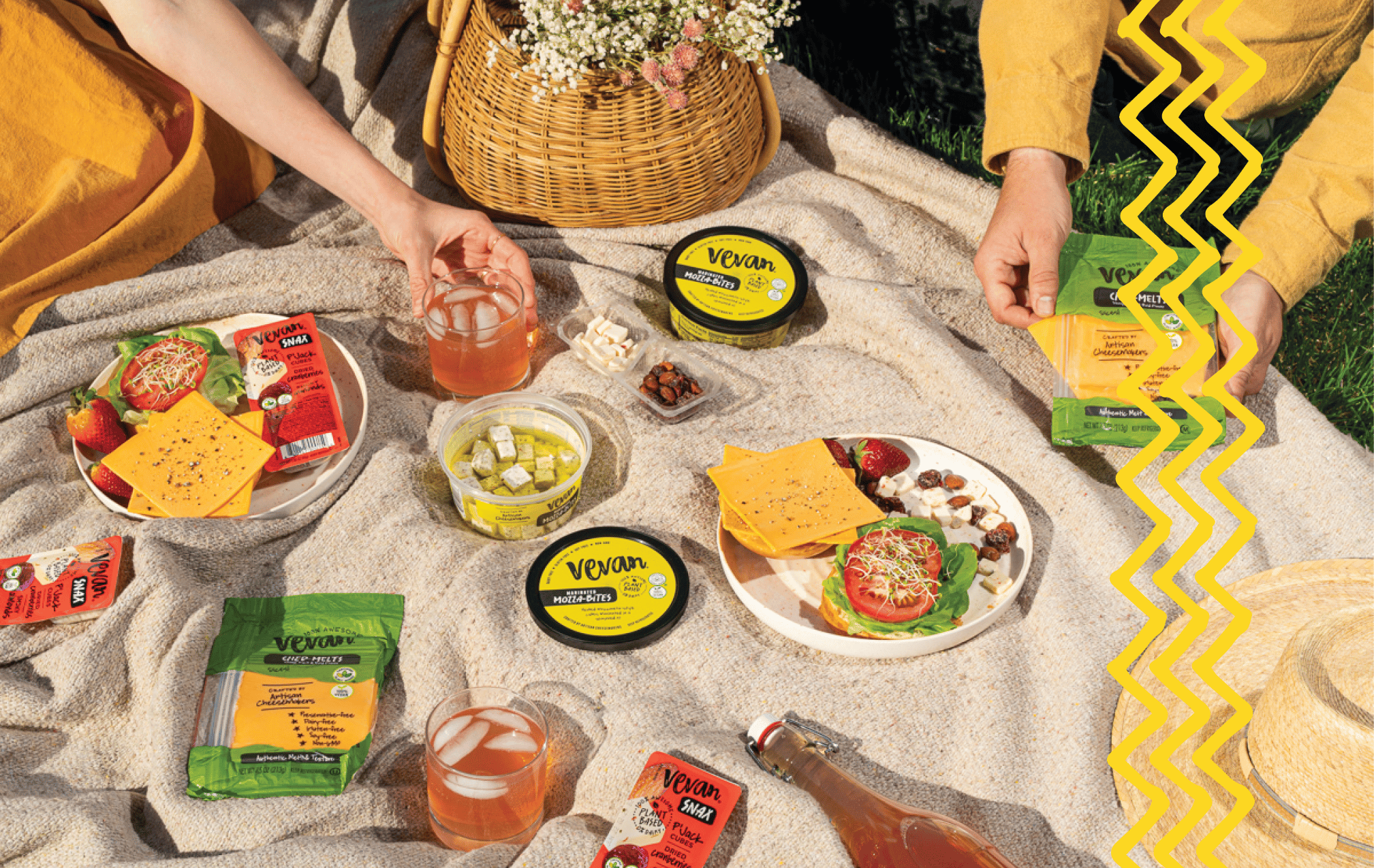 Beat the Heat with These Summer Cocktail and Vegan Food Pairings